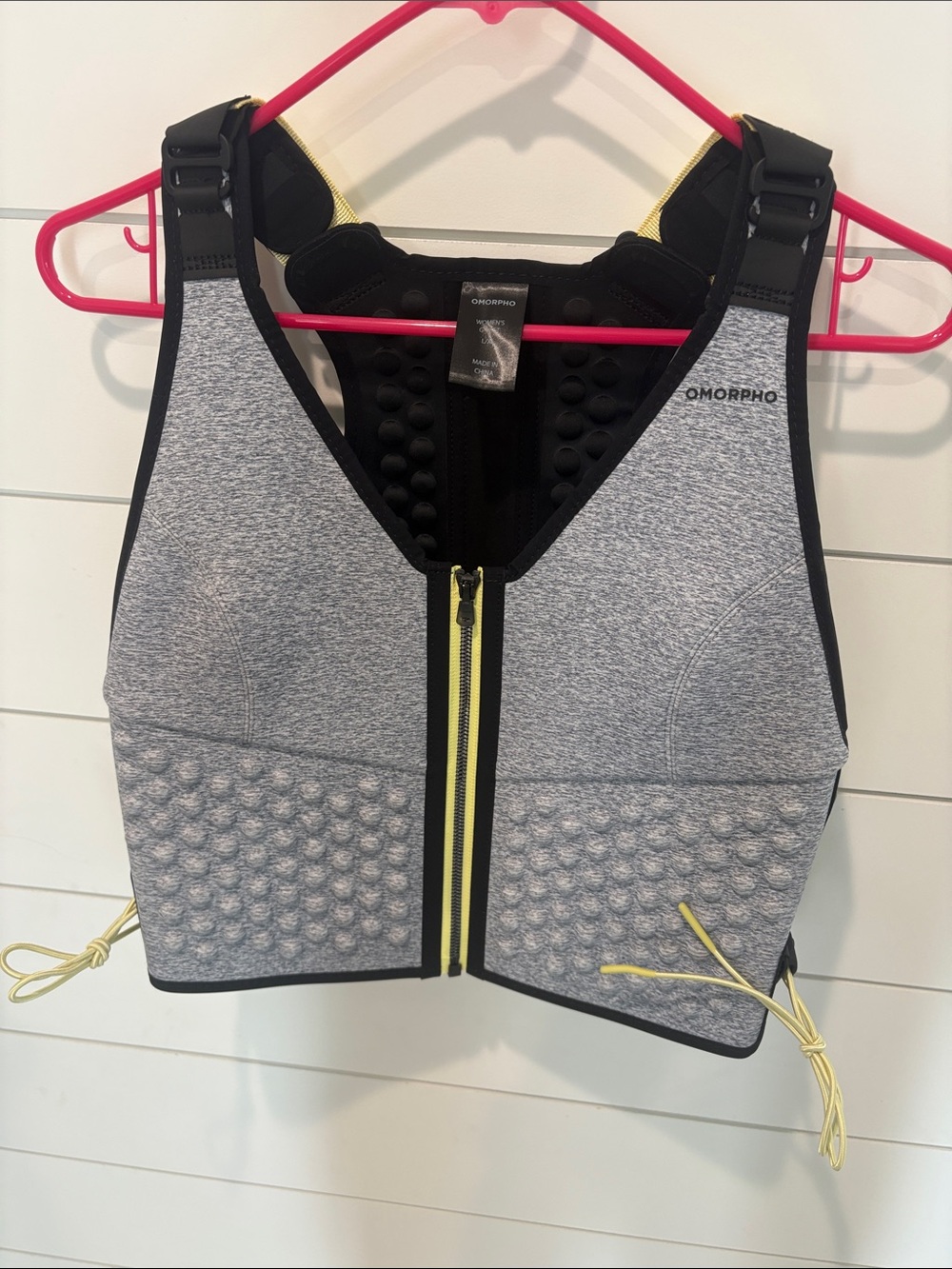 OMORPHO Weighted G-Vest Icon Size L/XL Heathered Grey